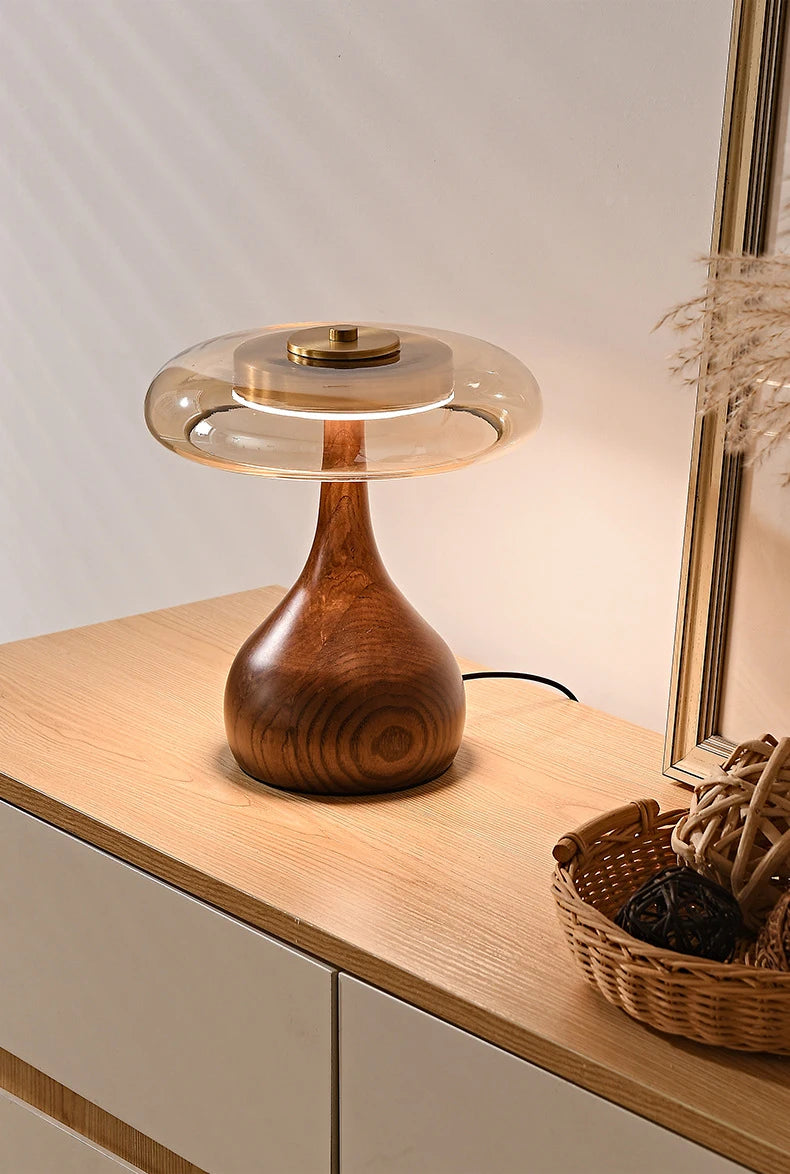 Aeris Home – Sablier Wood Lamp