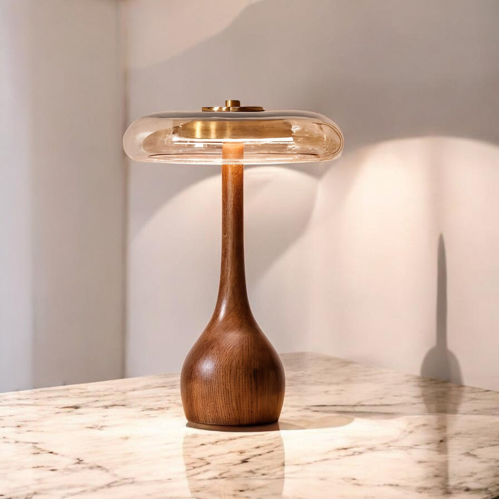 Aeris Home – Sablier Wood Lamp