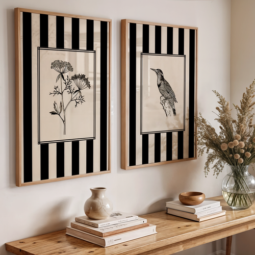 Aeris Home – Botanical Line Art Set