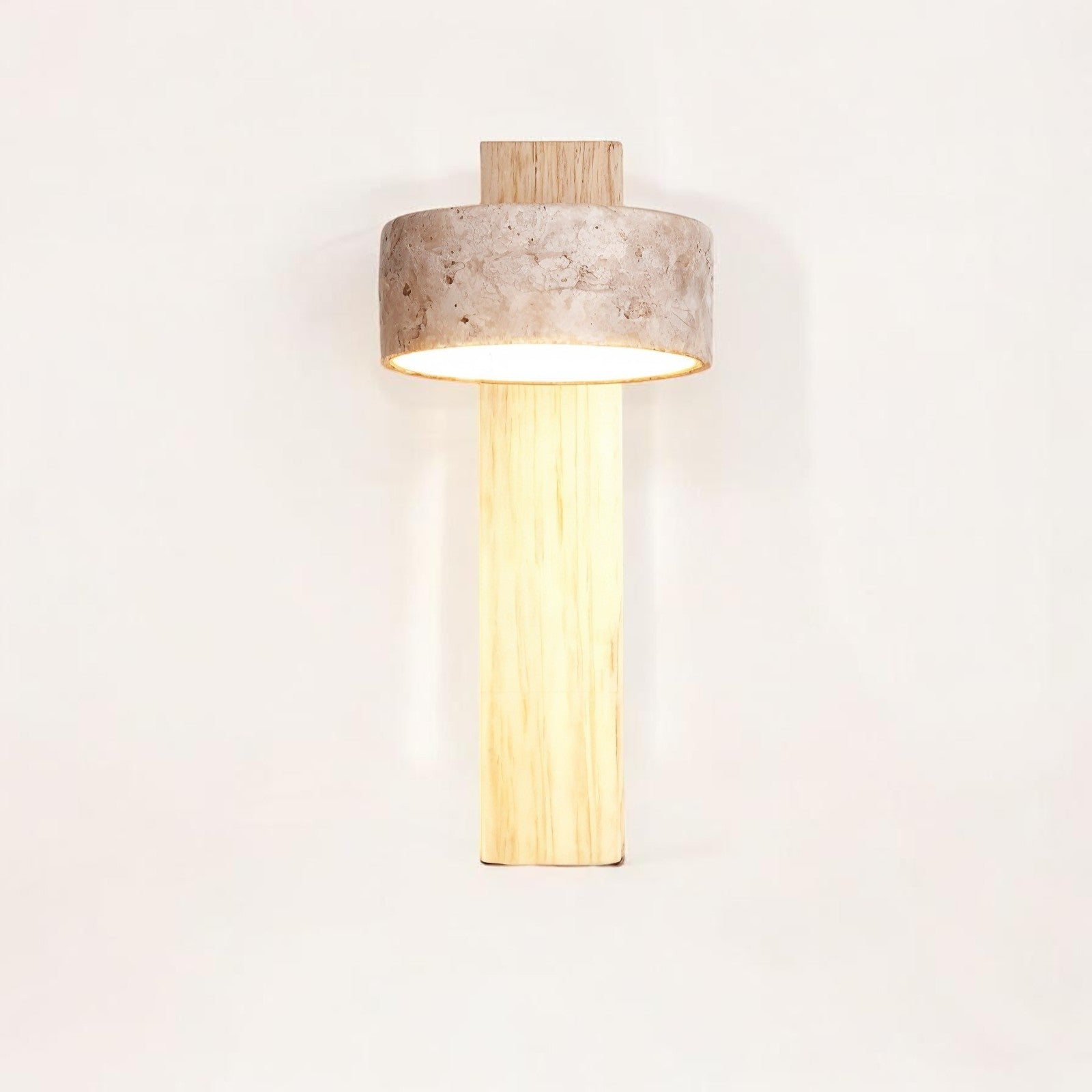 Aeris Home – Travertine Wall Sconce