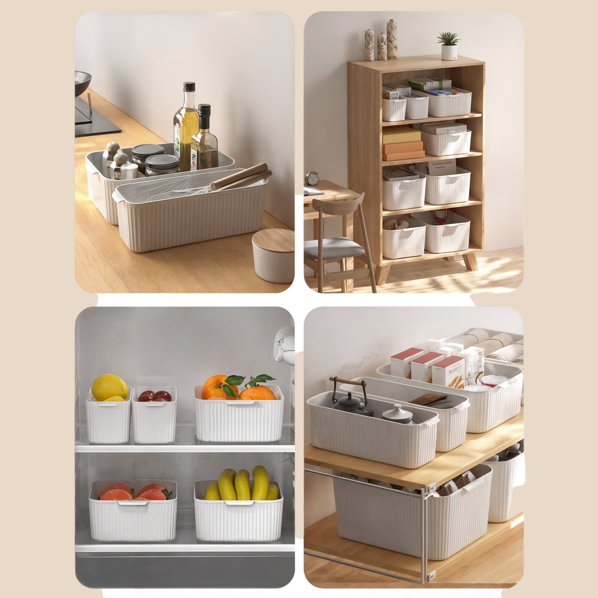 Aeris Home – Fluted Storage Bins