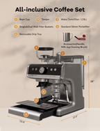 Aeris Home – Barista Series Espresso Machine