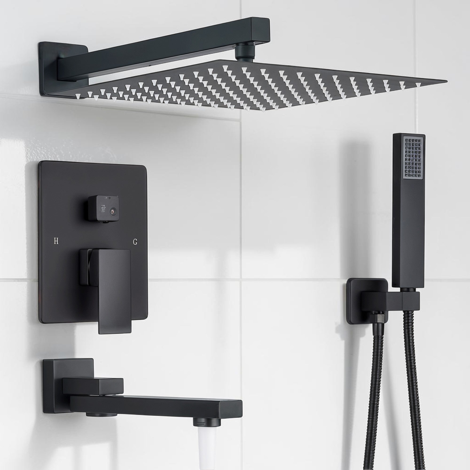 Aeris Home – Concealed Rainfall Shower System
