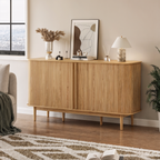 Aeris Home – Tambour Coffee Bar Cabinet