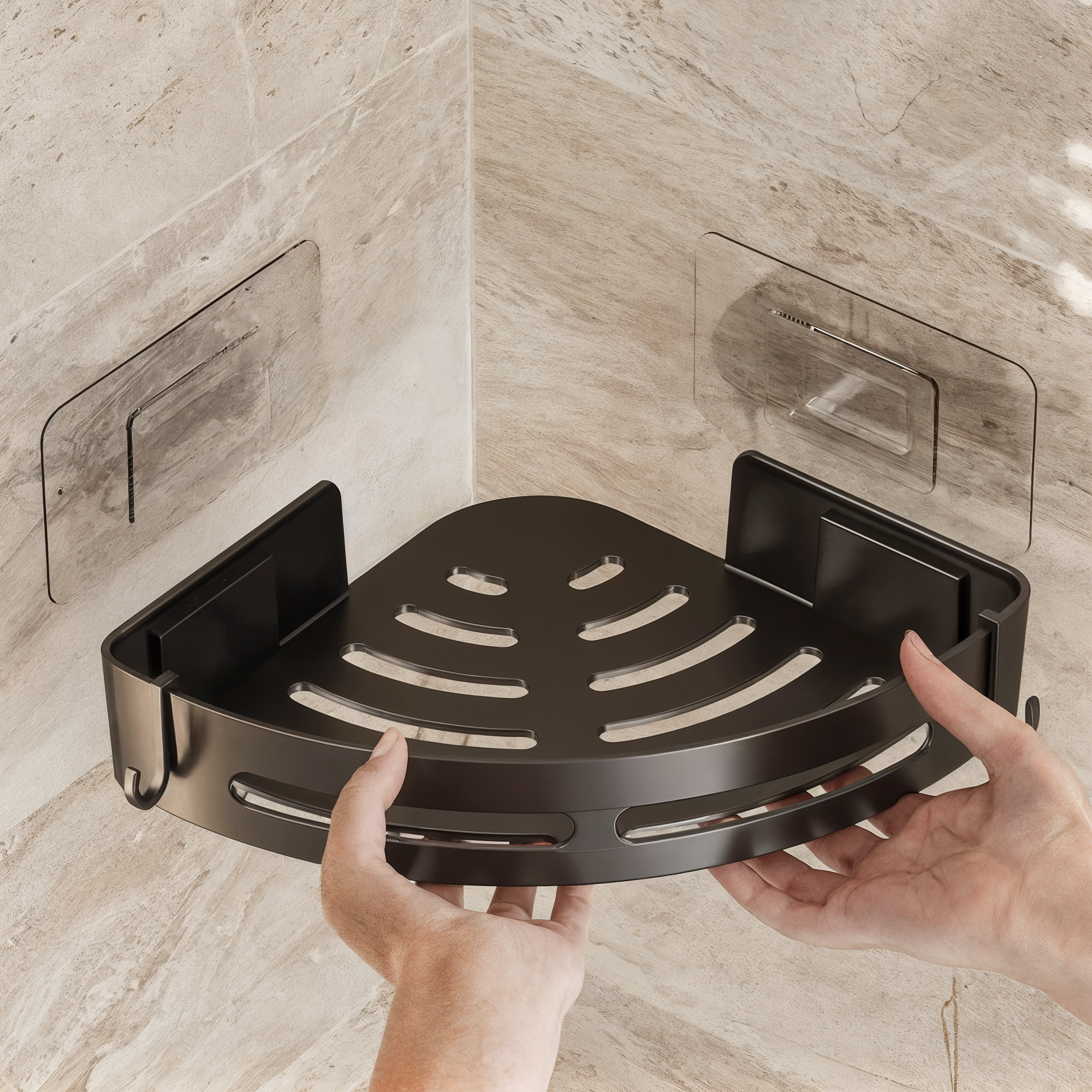 Aeris Home – Corner Shower Caddy