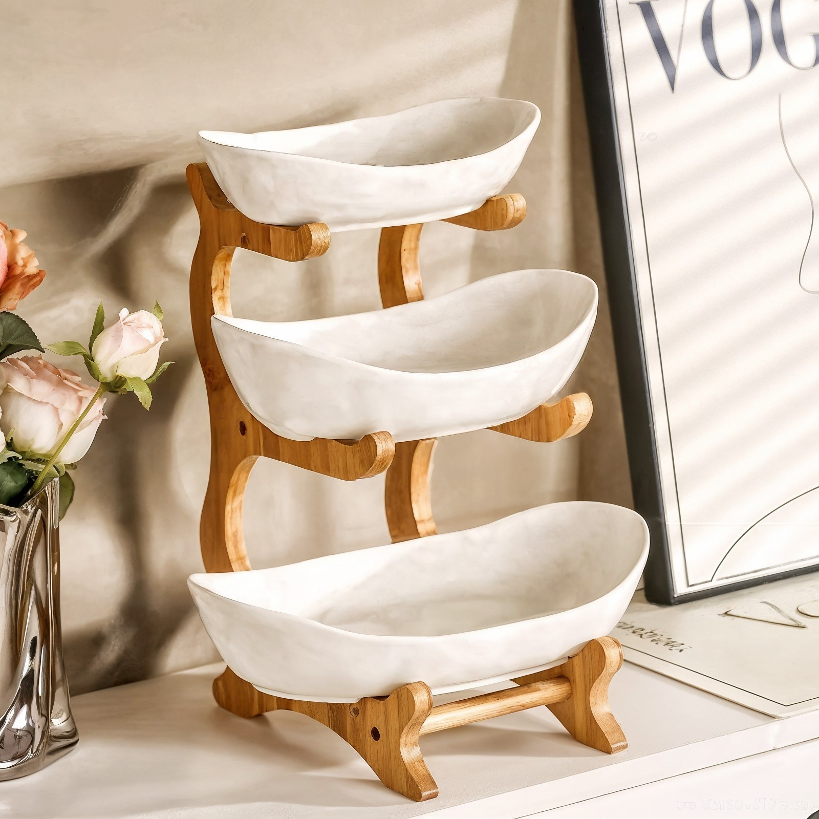 Aeris Home – Cascade Serving Stand