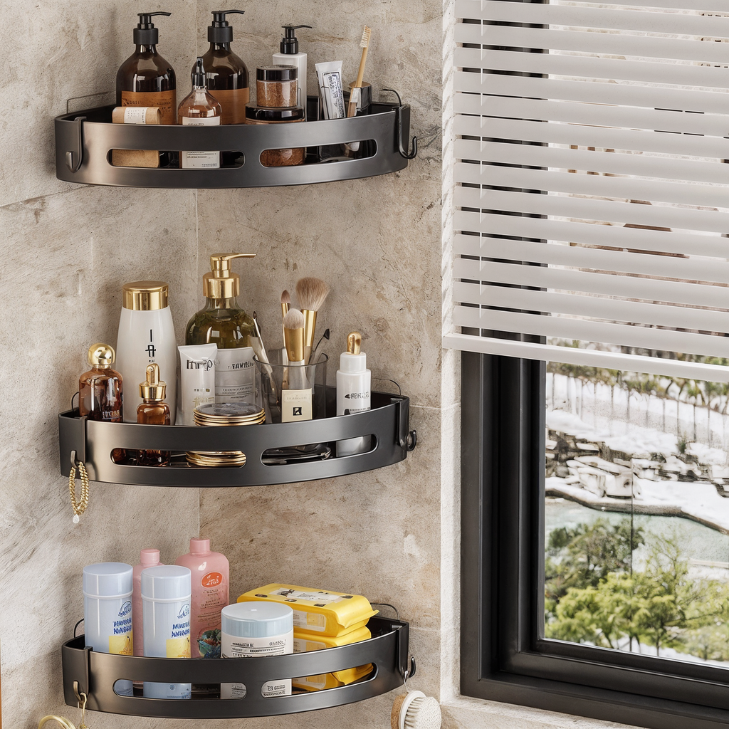 Aeris Home – Corner Shower Caddy