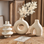 Aeris Home – Bohemian Ceramic Vase Set