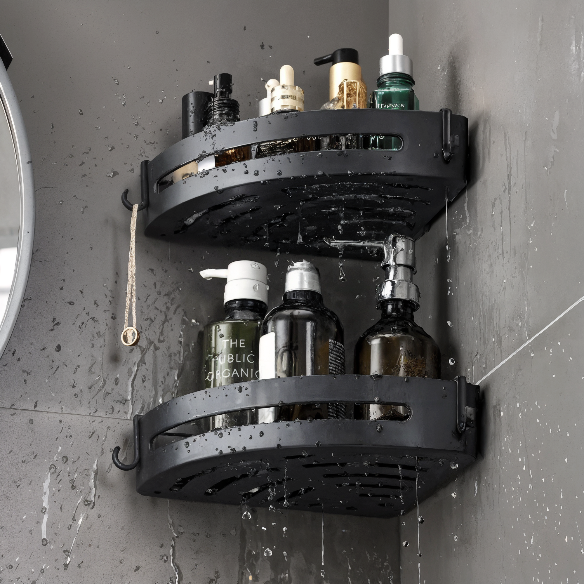 Aeris Home – Corner Shower Caddy