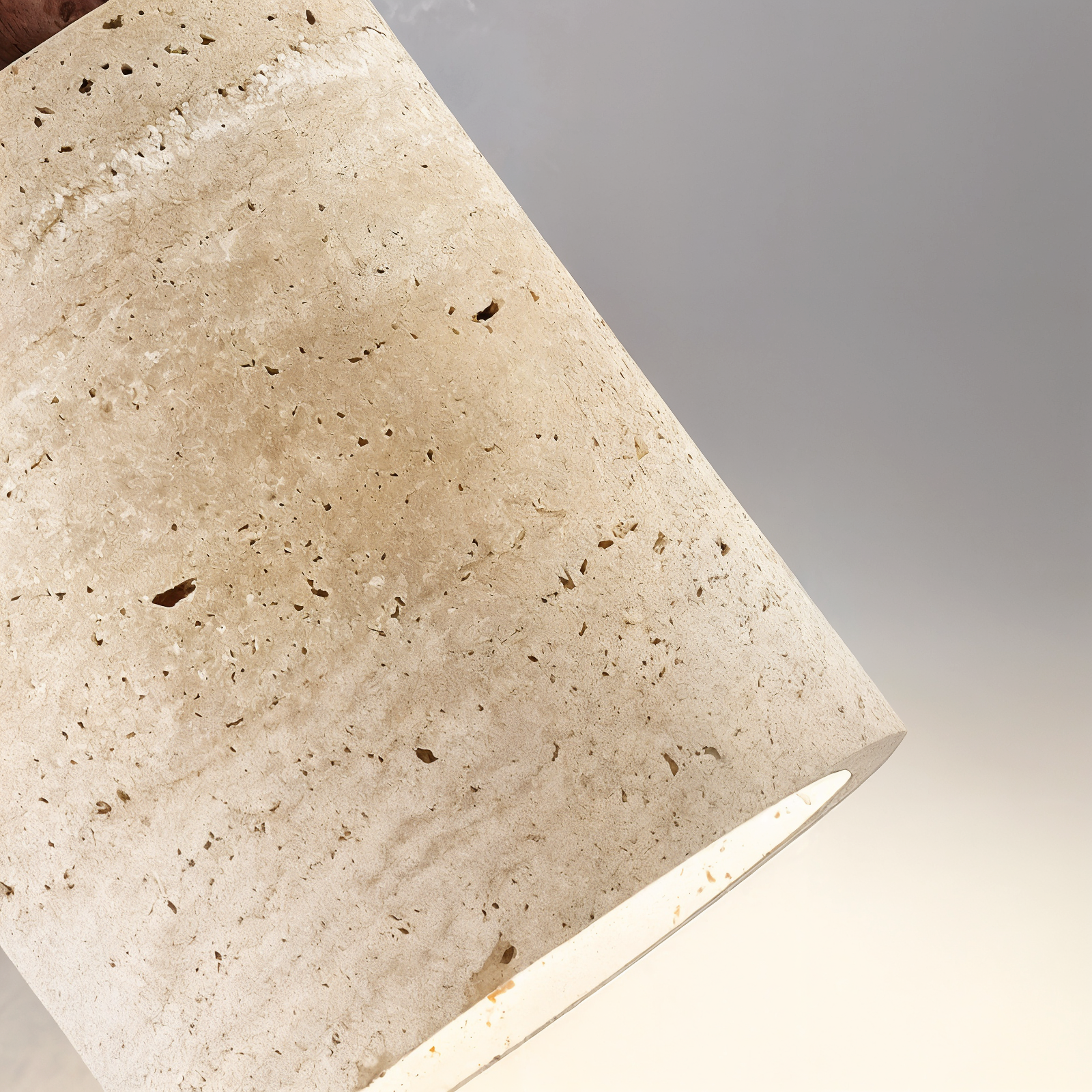 Aeris Home – Travertine Pendant Light